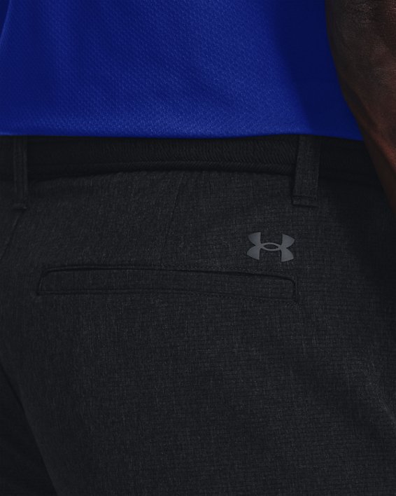 Men's UA Golf Vented Shorts, Black, pdpMainDesktop image number 3
